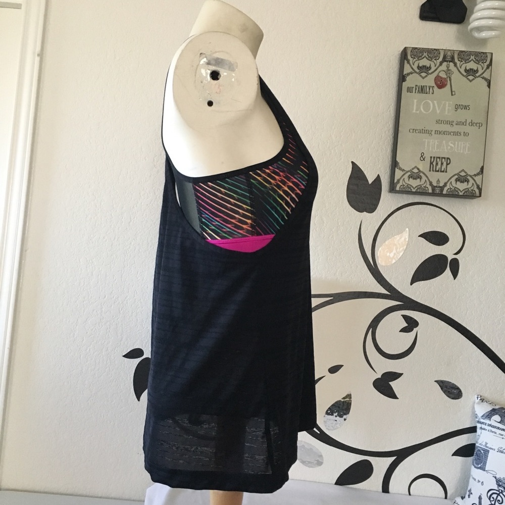 Fila top with sports bra Tank Sz Medium - Picture 6 of 15